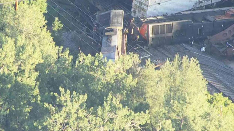 Bridge destroyed, fuel spilled in Boulder train derailment