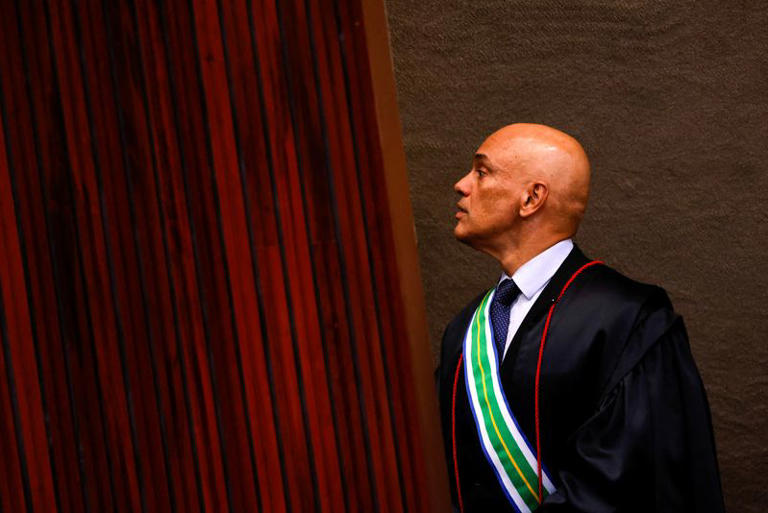 O ministro do Supremo Alexandre de Moraes (Crédito:REUTERS/Adriano Machado)