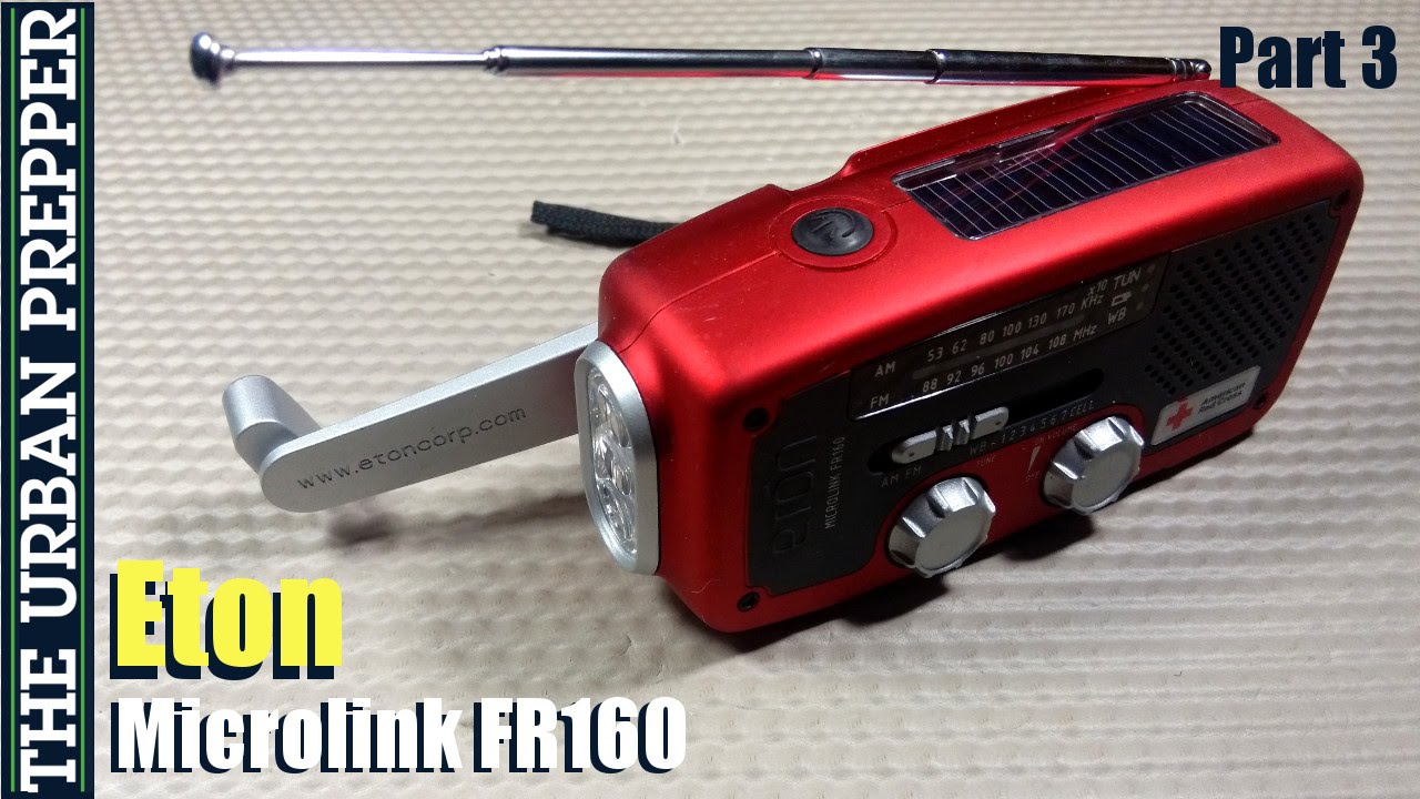 Eton Microlink FR160 radio delivers dependable emergency communication