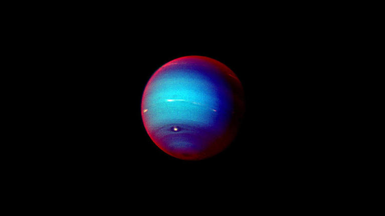  Space photo of the week: 1st-ever close-up of Neptune is Voyager 2's final portrait of a planet 