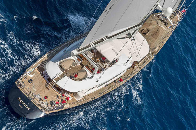 PERINI NAVI PRESS OFFICE/HANDOUT/EPA-EFE/Shutterstock A handout photo of the Bayesian