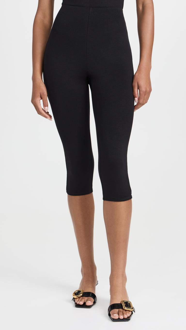 【GLOWNY】24F/W★SABRINA CAPRI PANTS (S,M) SABRINA CAPRI PANTS (BLACK) - GLOWNY