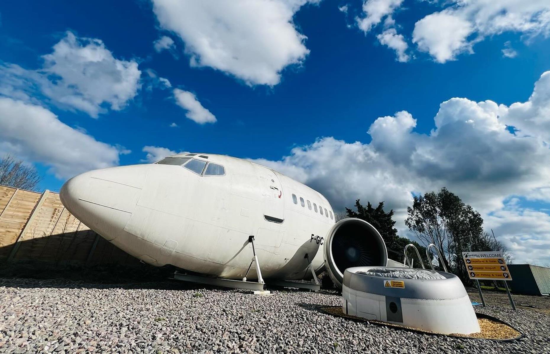 See the stunning home made from a jet