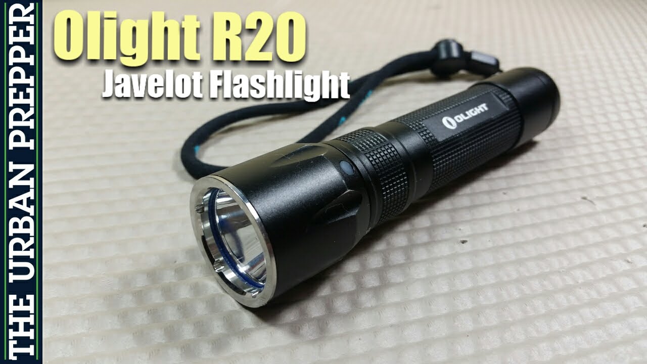 Olight R20 Javelot Flashlight Reviewed for Preppers