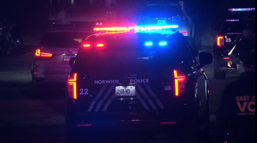 Gunshot fired inside Norwich home struck neighboring house, police say
