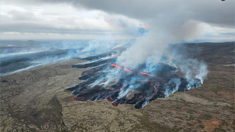 Eruzione in Islanda rilascia anidride solforosa in atmosfera, ma non dobbiamo preoccuparci