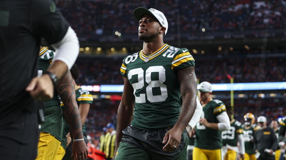 AJ Dillon Might Have Played His Final Snap For Packers After Brutal ...