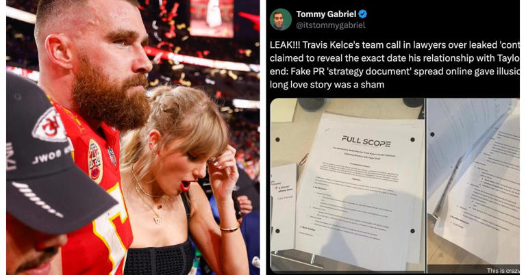 Was Travis Kelce and Taylor Swift's "Breakup Contract" Leaked?