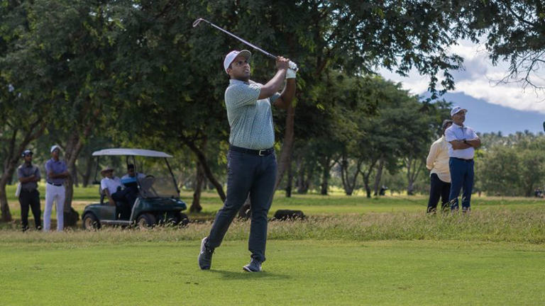 Rayhan Thomas in action on the PGTI