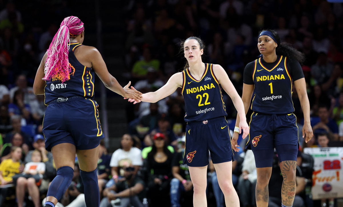 Adidas Hits Backs at Nike's Caitlin Clark Gesture With Identical Crown for  Her Indiana Fever Teammate