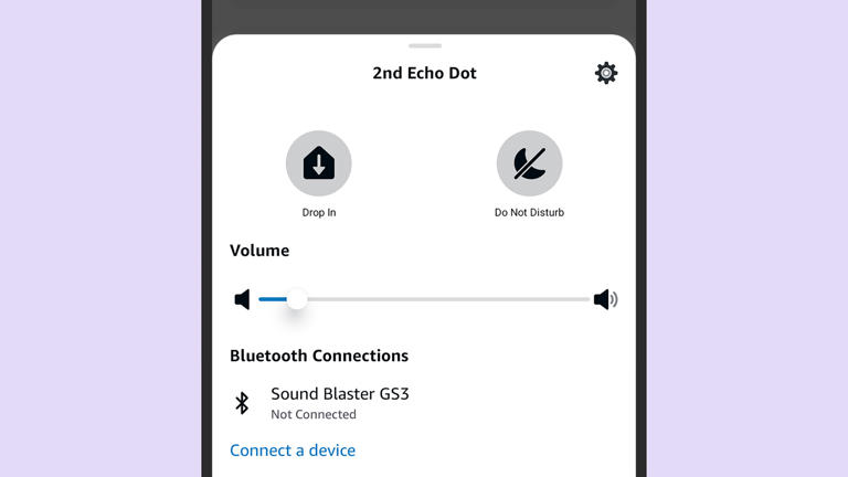 Previous connections can be re-established with a few taps.