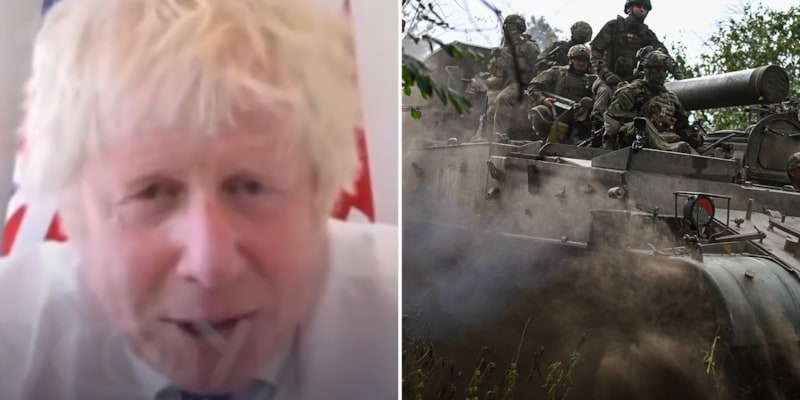 „Würde Fremdenlegion gern selbst anführen“ - Boris Johnson fällt auf ...