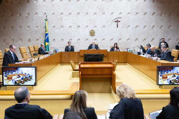 Plenário do STF deve decidir se mantém o X bloqueado no Brasil Foto: Antonio Augusto/STF