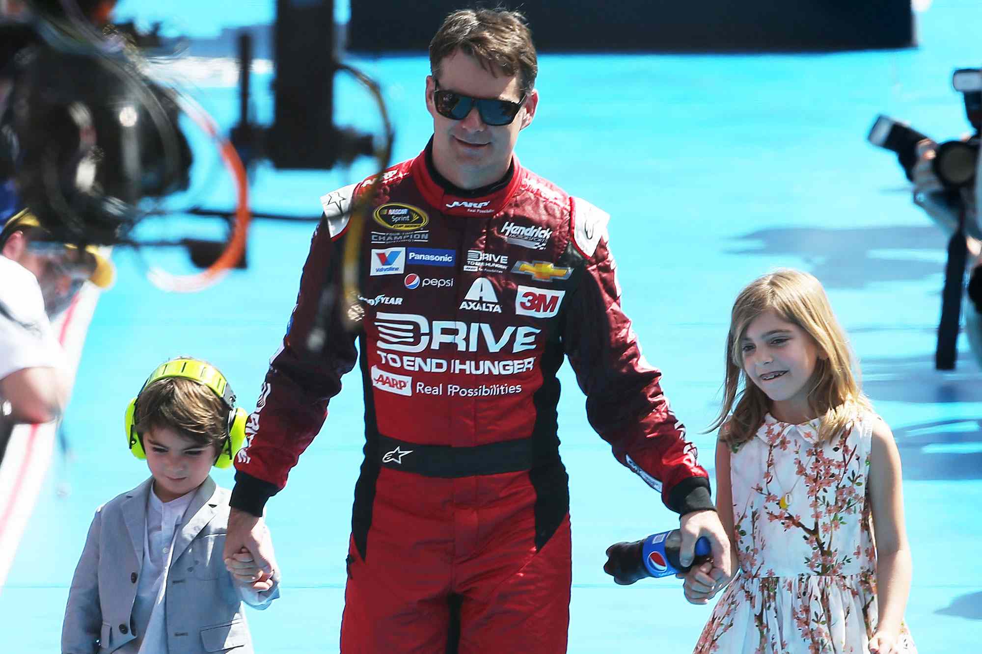 All about Jeff Gordon's daughter Ella and son Leo