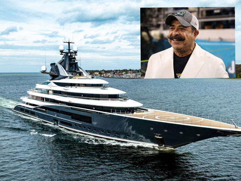 A billionaire NFL owner's superyacht is now available for charter. It'll cost you.