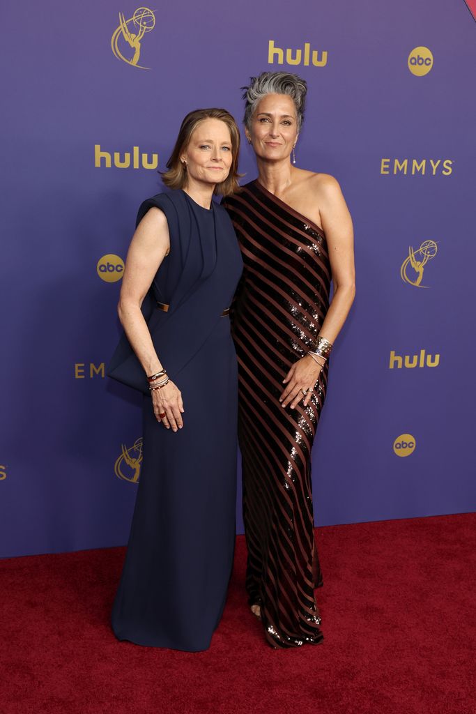 Jodie was joined by her wife Alexandra Hedison at the 76th Primetime Emmy Awards