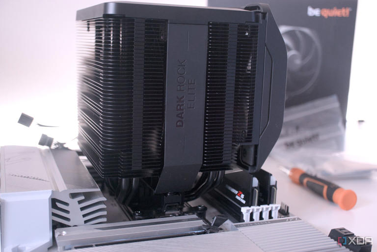 be quiet! Dark Rock Elite with its second fan
