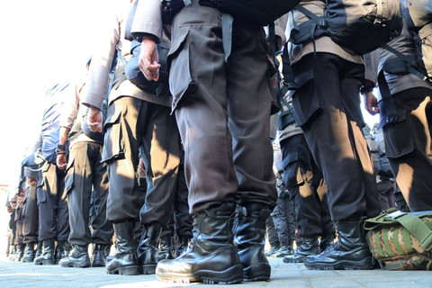 9.498 Personel Amankan Demo Hari Tani di DPR
