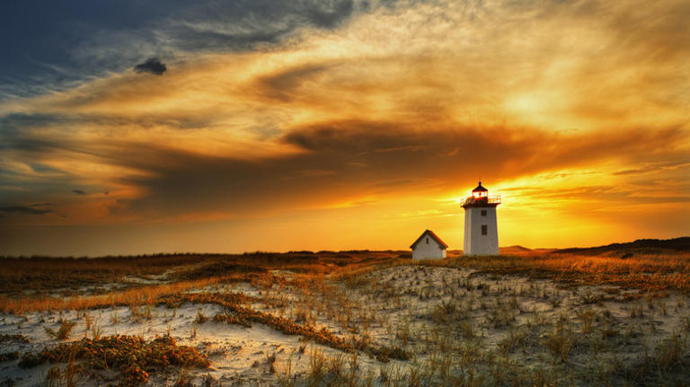 Sunset at Race Point, Cape Cod, USA