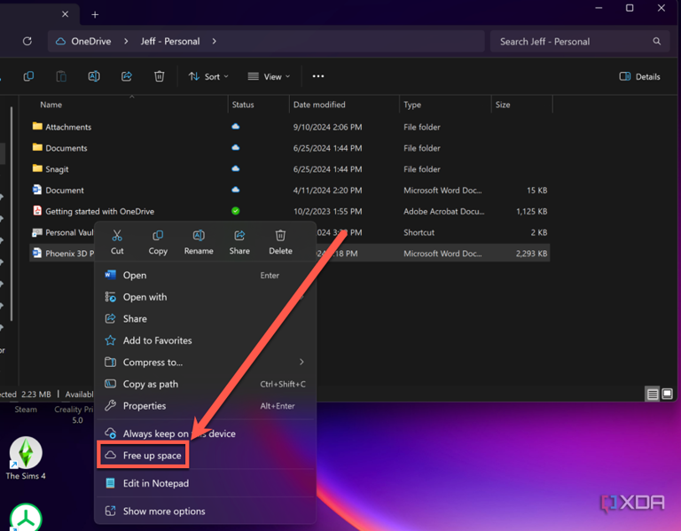 How to delete files from Microsoft OneDrive