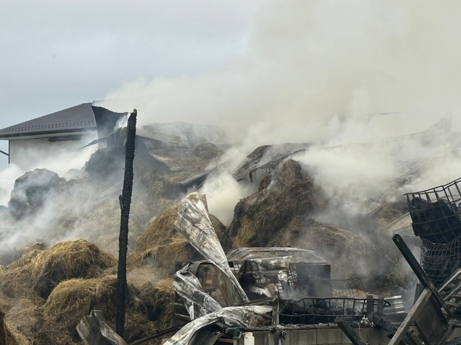 Fire Crews Battle Two-alarm Barn Fire In Lancaster County