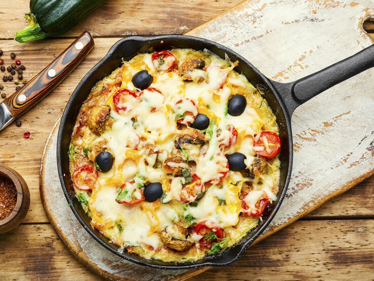 Pizza-Omlett: Low-Carb-Rezept – blitzschnell gemacht!