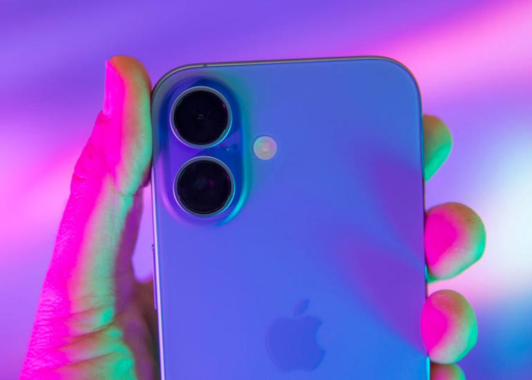 The iPhone 16 camera module returns to the side-by-side layout last seen with the iPhone 12. This allows the cameras to take spatial photos and video that can be viewed on the Apple Vision Pro headset.