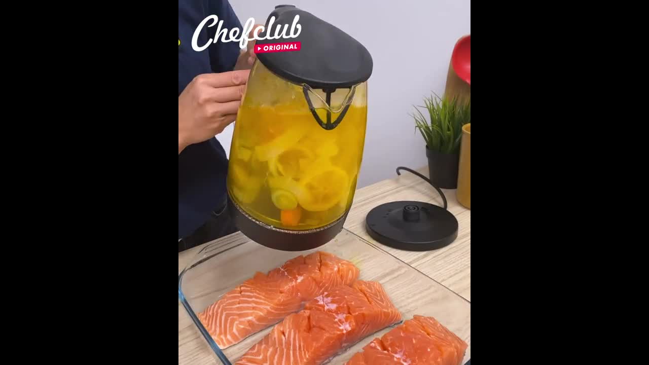 Lachs mit Honigsauce