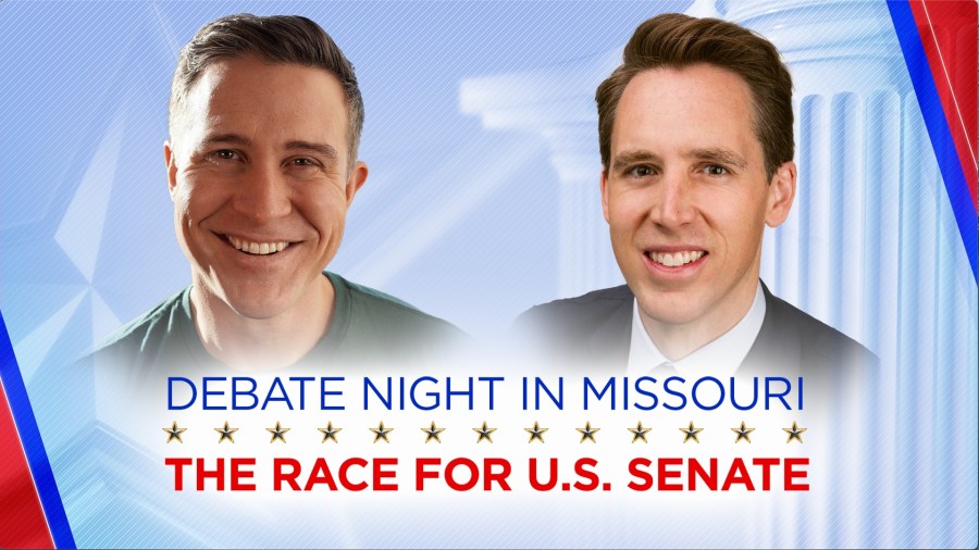 Josh Hawley, Lucas Kunce Face Off In U.S Senate Debate