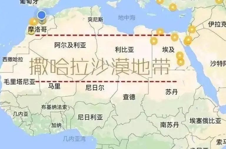 200毫米以上！撒哈拉沙漠出现洪水，是什么原因？地球气候巨变？