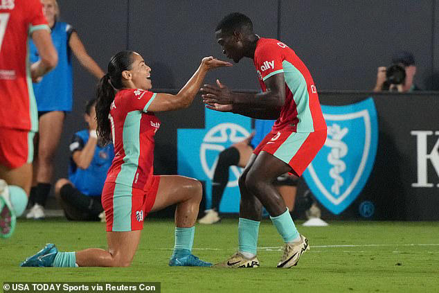 It turned out to be an exciting evening with the Current beating the Washington Spirit 3-0