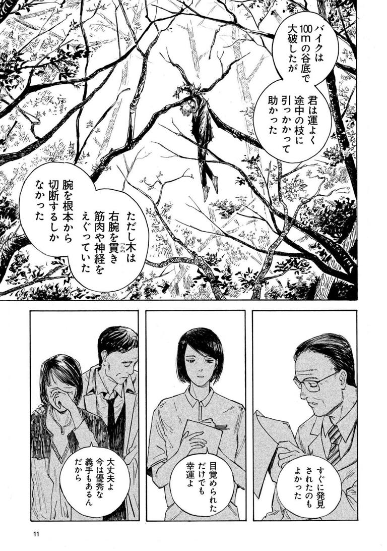 事故で枝が腕に突き刺さり…。怪異案件を扱う特別対策室で活躍 事故で枝が腕に突き刺さり…。怪異案件を扱う特別対策室で活躍