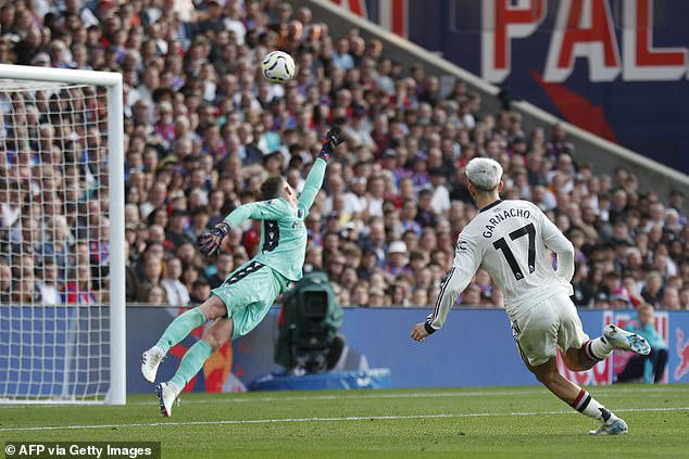 Crystal Palace 0-0 Man United: Red Devils held to a goalless draw after hitting the bar twice and missing glut of chances while Andre Onana spares blushes after stunning double save