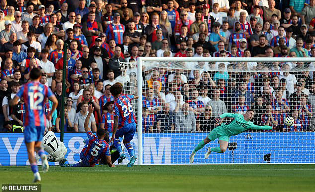 Crystal Palace 0-0 Man United: Red Devils held to a goalless draw after hitting the bar twice and missing glut of chances while Andre Onana spares blushes after stunning double save