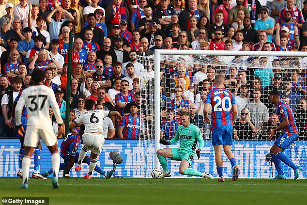 Crystal Palace 0-0 Man United: Red Devils held to a goalless draw after hitting the bar twice and missing glut of chances while Andre Onana spares blushes after stunning double save