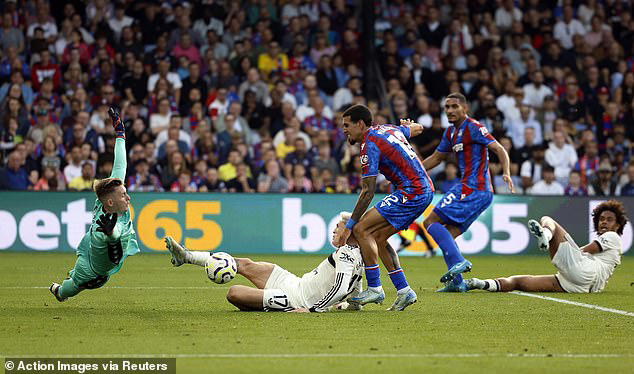 Crystal Palace 0-0 Man United: Red Devils held to a goalless draw after hitting the bar twice and missing glut of chances while Andre Onana spares blushes after stunning double save