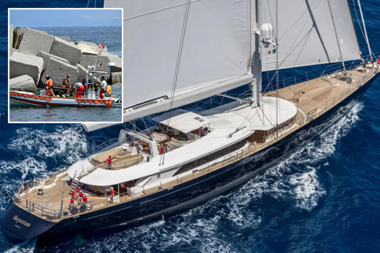 Trove of top-secret information may be trapped on $40M Bayesian yacht after deadly capsize: report