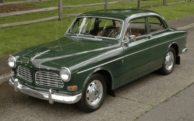 The Volvo 122 was produced from 1956 to 1970.