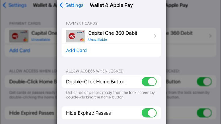 Apple iPhone Wallet