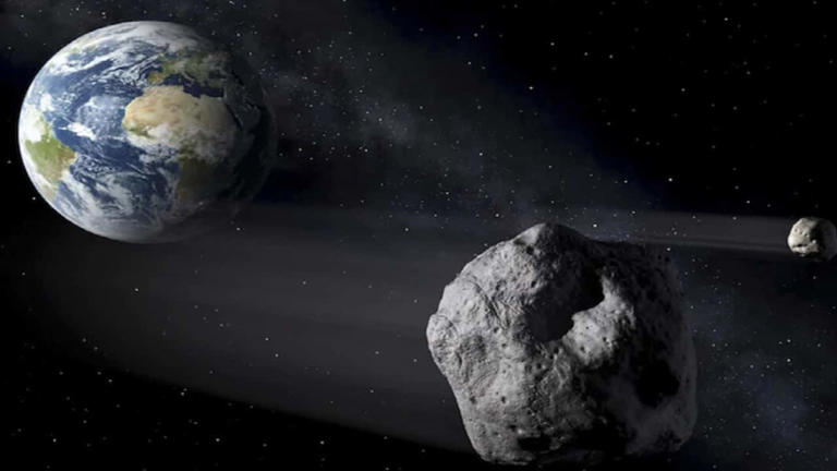 NASA issues asteroid alert! Two giant airplane-sized space rocks coming very close to Earth today