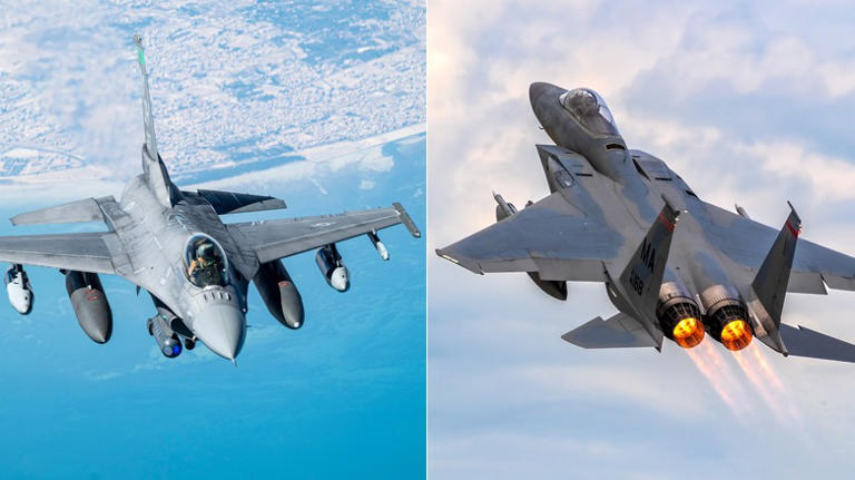 F-15 Vs. F-16: What's The Difference Between These Two World-Renowned ...