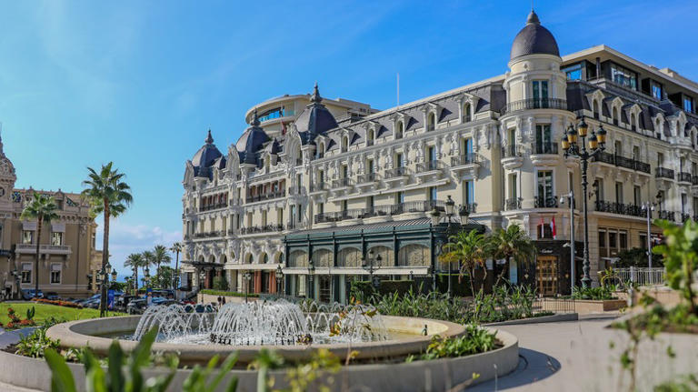 Hotel de Paris in Monte Carlo, Monaco