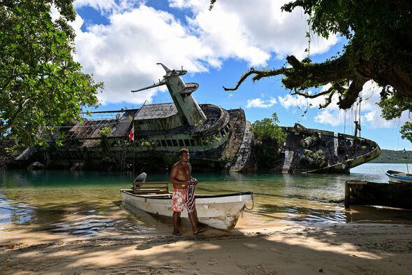 The £40m 'ghost' shipwrecked cruise liner that is now a haven for dark ...