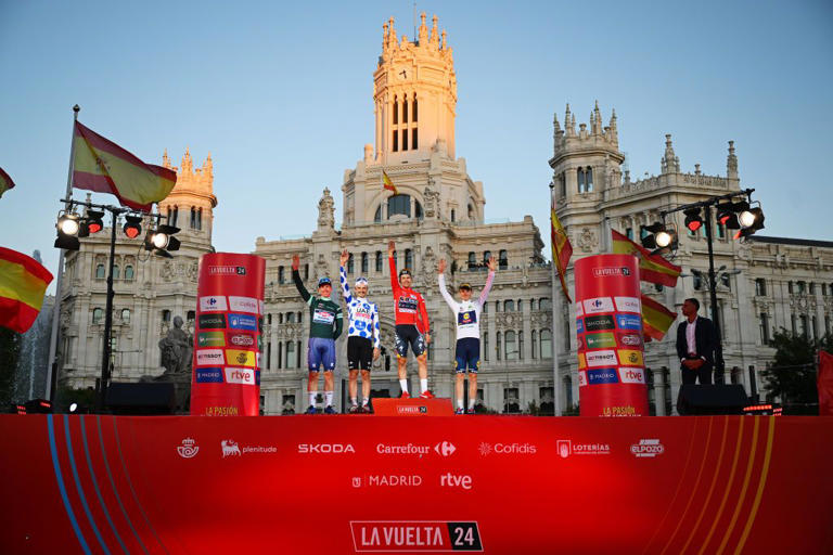 Who won each classification at the Vuelta a España 2024?