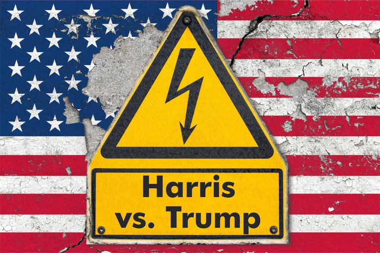 Kloof tussen Trump en Harris wordt kleiner in aanloop naar belangrijk debat