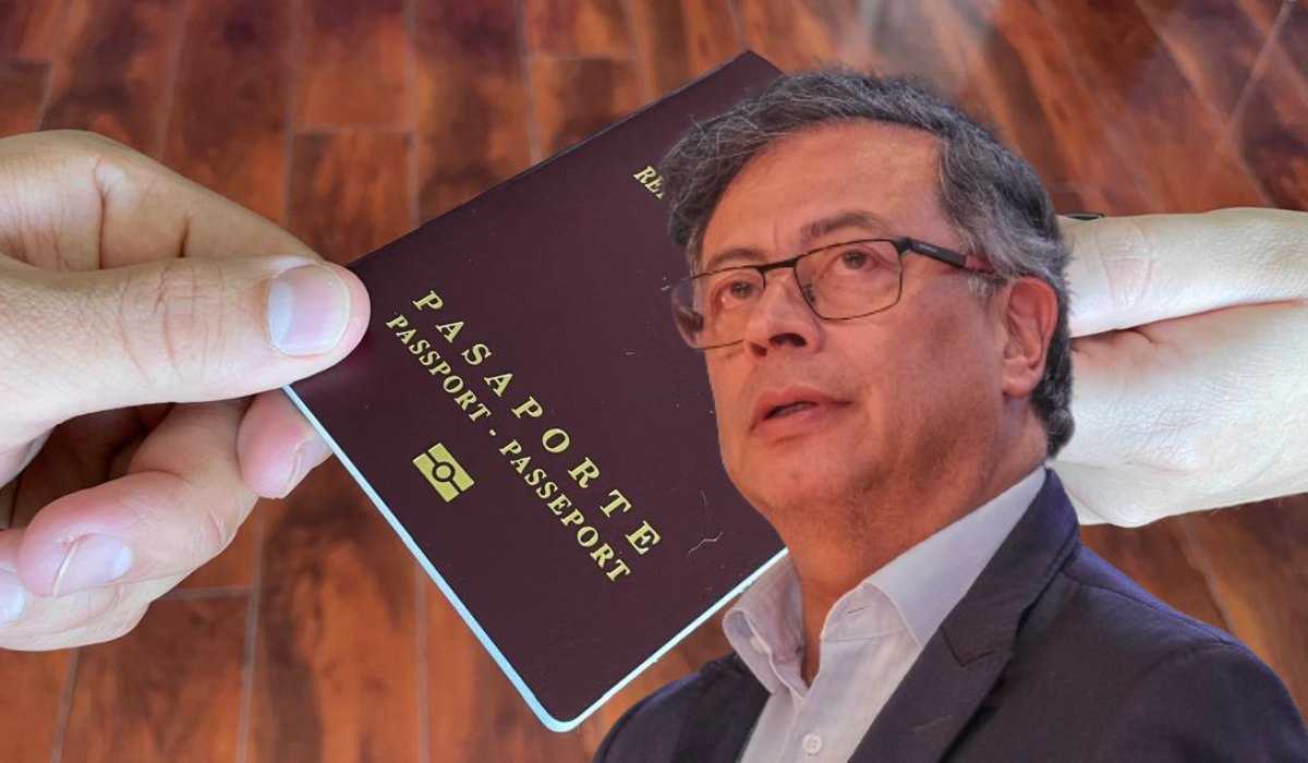 Petro reveló el diseño del nuevo pasaporte colombiano y aseguró que será de los más seguros del mundo
