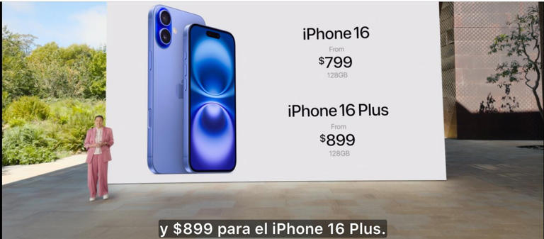 Apple presentó el nuevo iPhone 16, ¿cuánto cuesta?