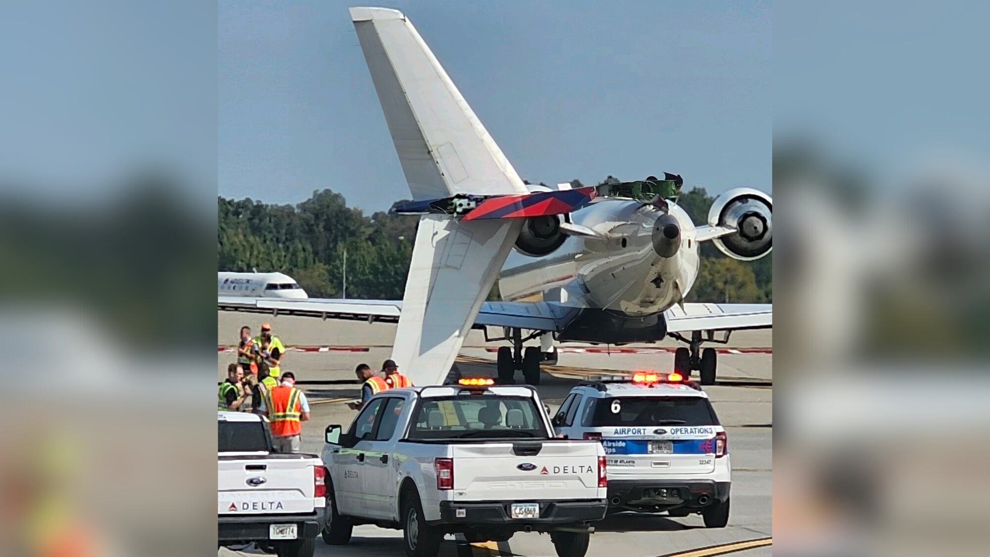 2 Delta Planes Collide On Taxiway At Hartsfield-Jackson Airport In ...