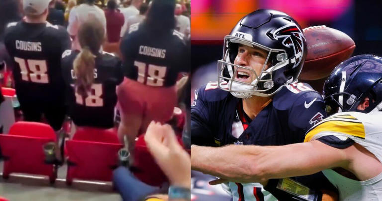 VIDEO: Obnoxious Pittsburgh Steelers Fan Filmed Himself As He Ruthlessly  Trolled Kirk Cousins' Family During His Miserable Debut With The Atlanta  Falcons