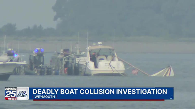 DA: Woman dies, another victim in critical condition after sailboat, motorboat collide off Weymouth